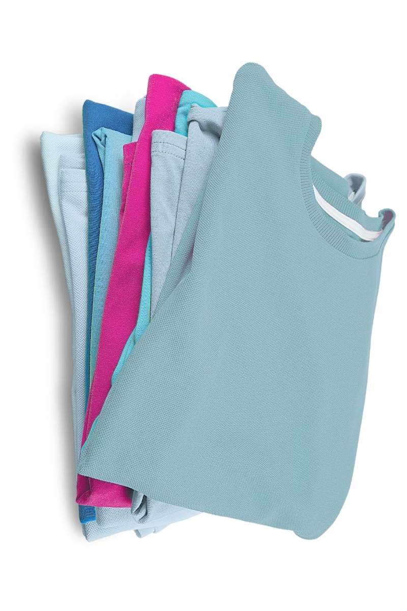 Camisetas dobladas con el método Kondo