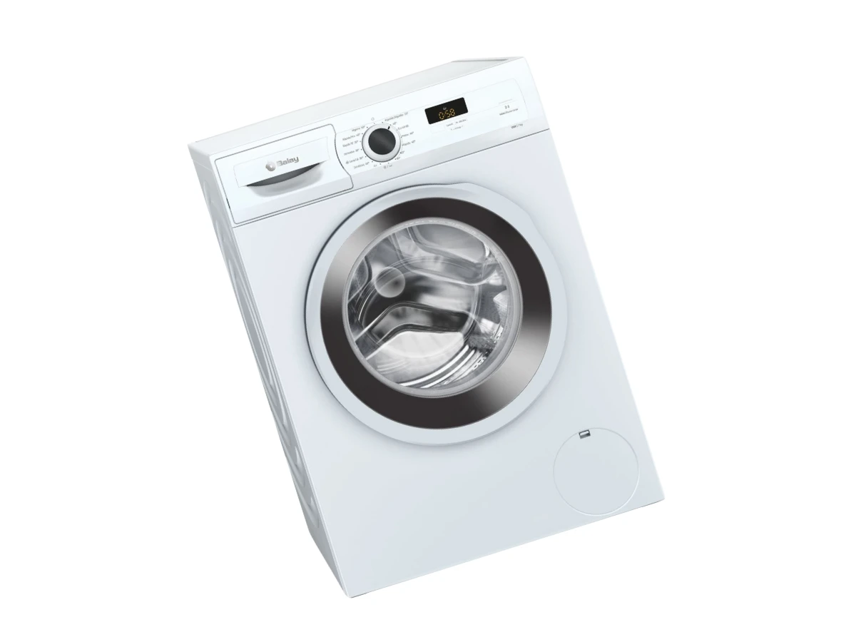 Técnico reparando lavadora Balay