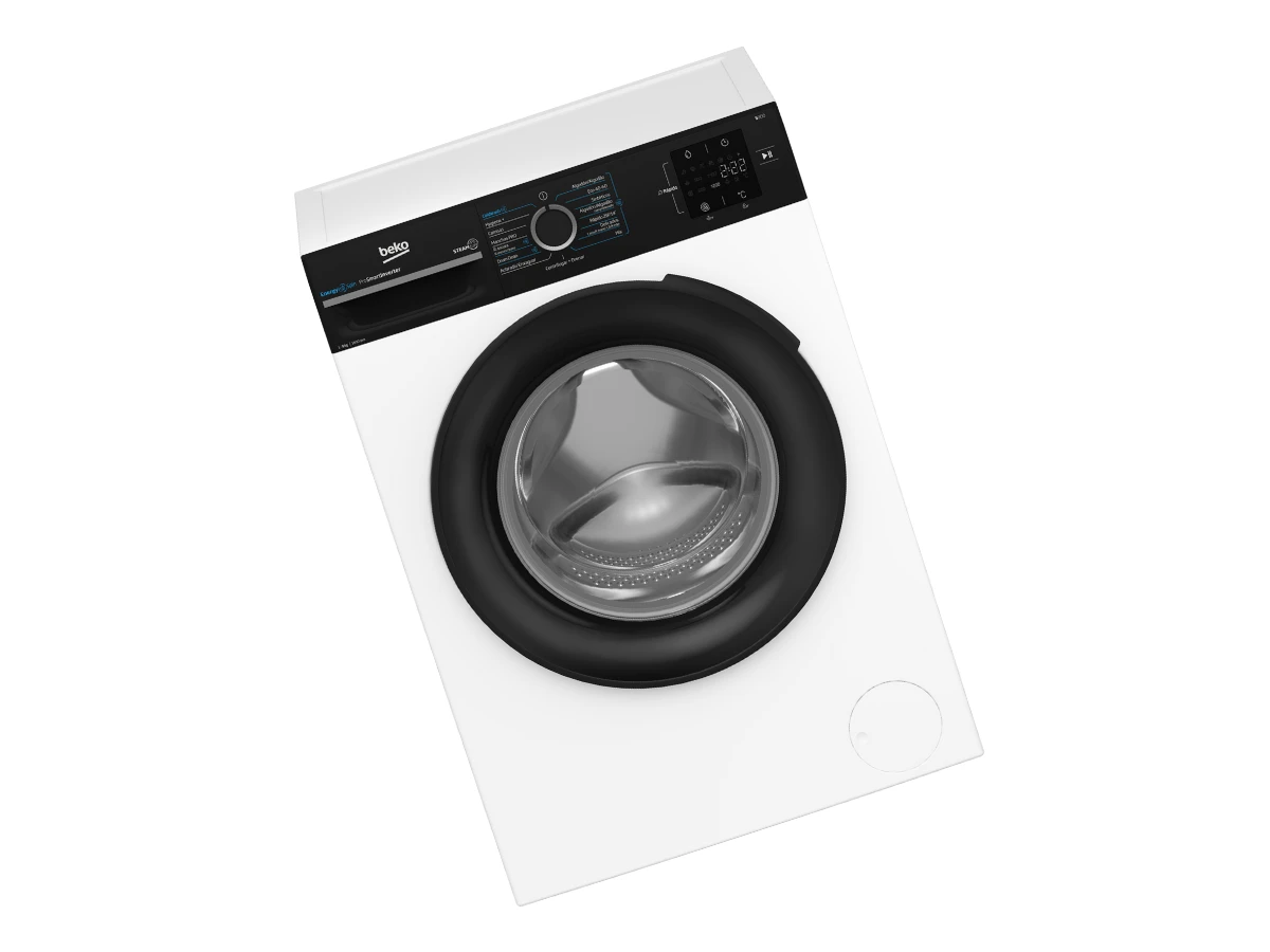 Técnico reparando lavadora Beko