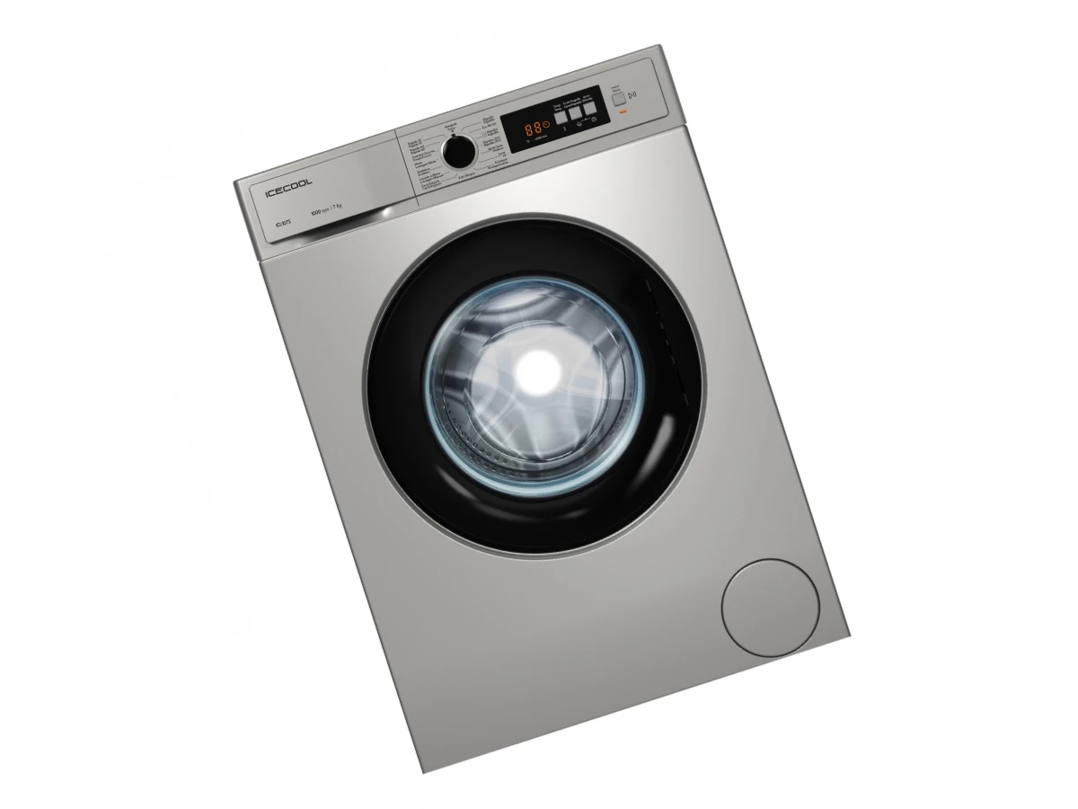 Técnico reparando lavadora Icecool