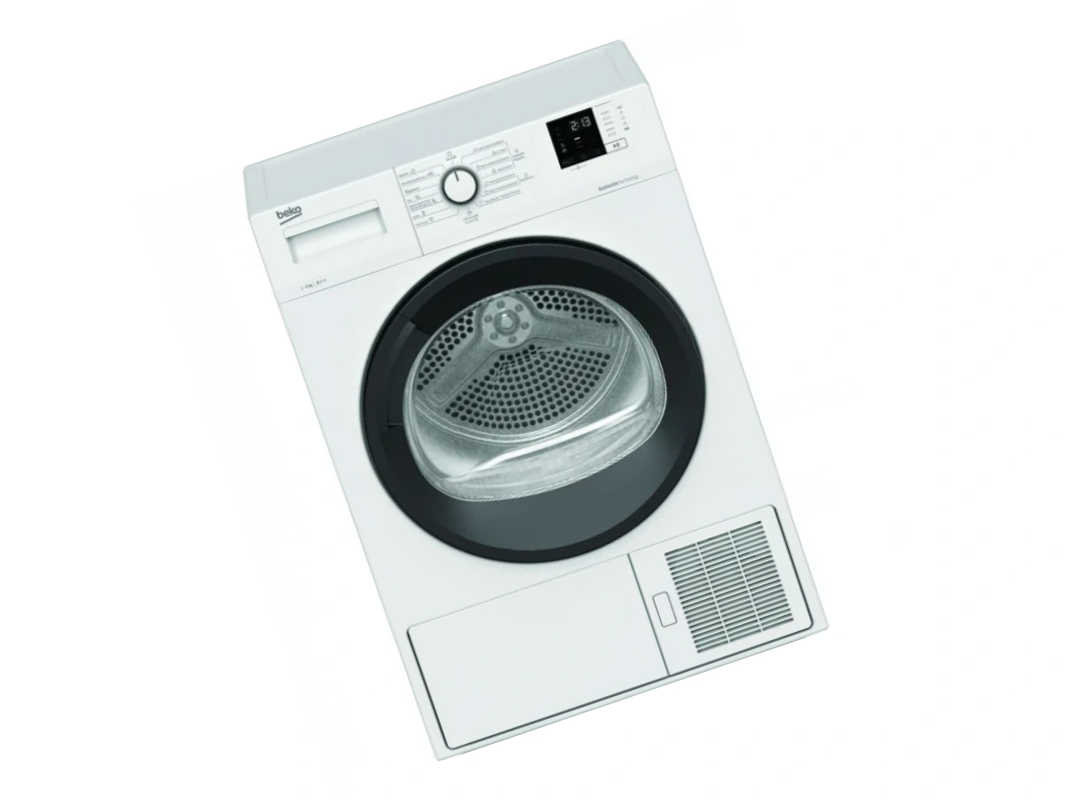Técnico reparando secadora Beko
