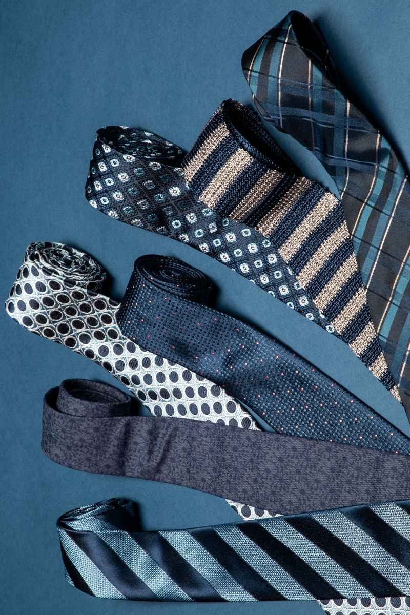 Careful washing of silk ties