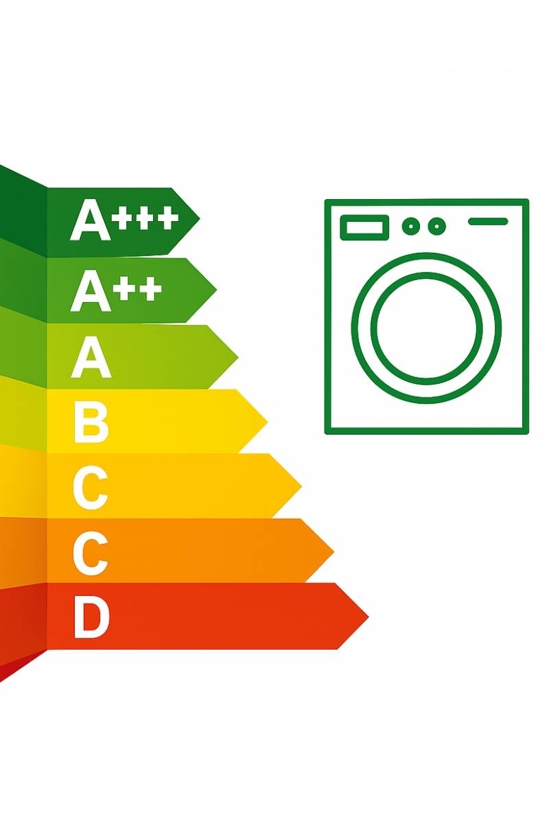 Etiqueta de eficiencia energeética de las lavadoras
