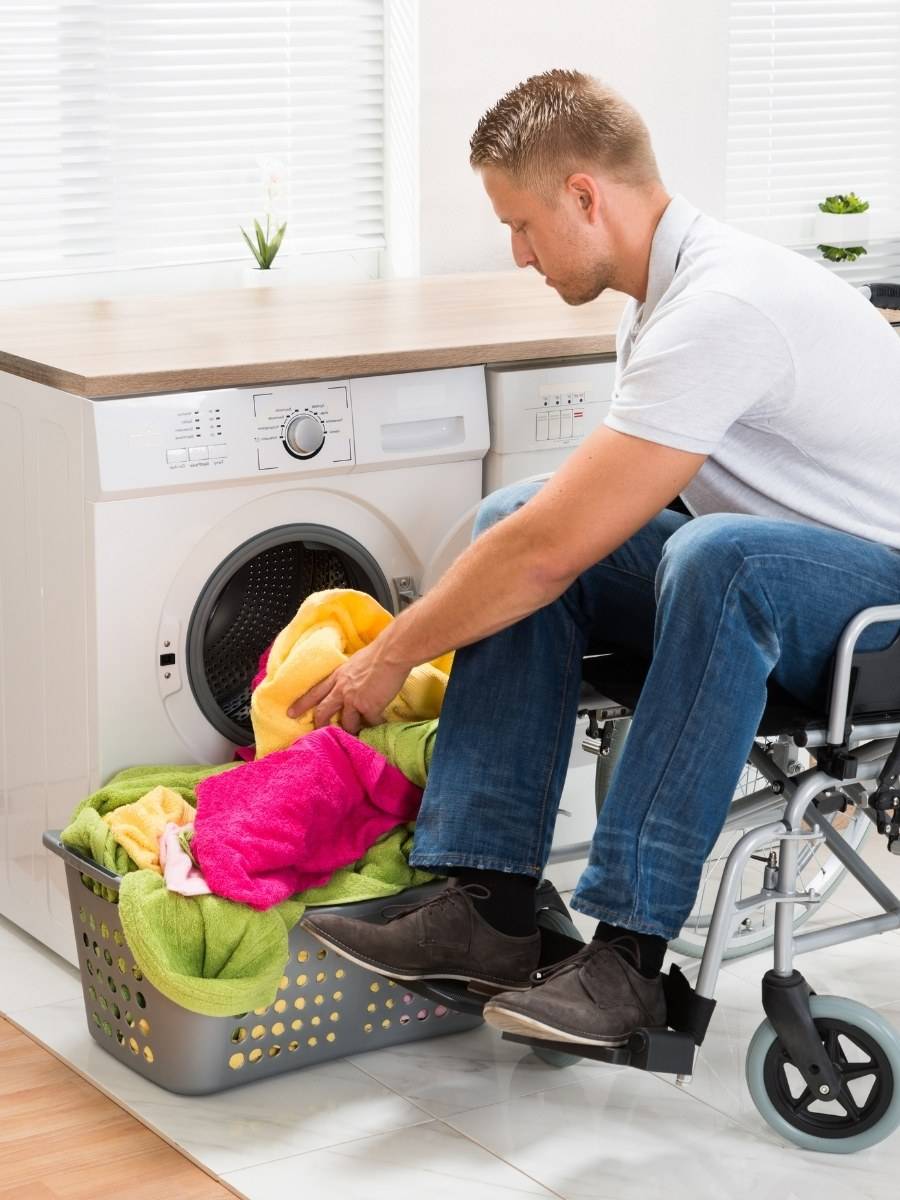 Rough towels washed in hard water compared to soft towels