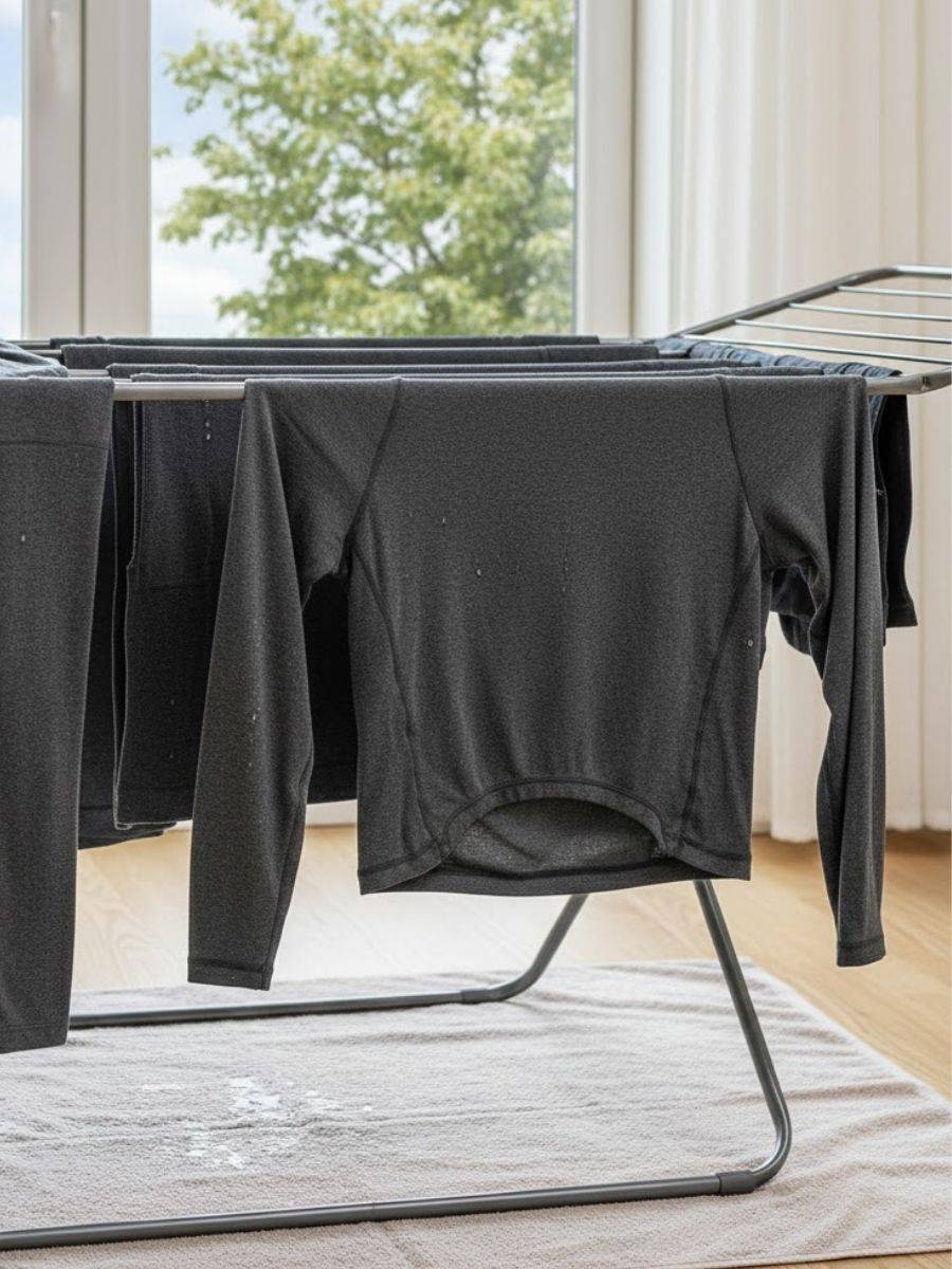 Secado de ropa térmica en horizontal para evitar deformaciones