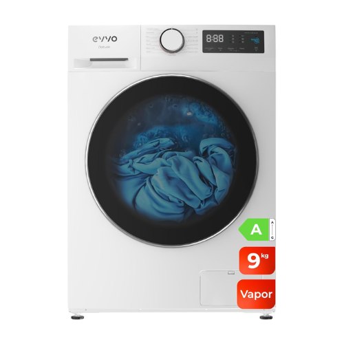 Lavadora EVVO Nature 9Kg Vapor