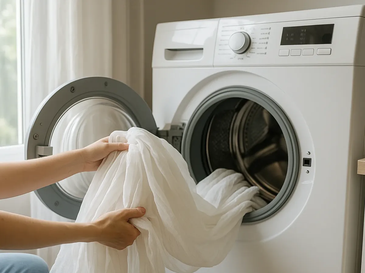 How to Wash Curtains in the Washing Machine Without Surprises