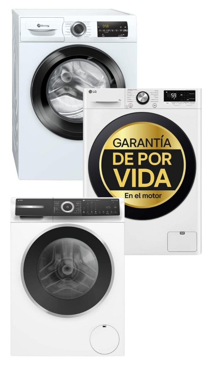 Seleccion de lavadoras recomendadas para la compra