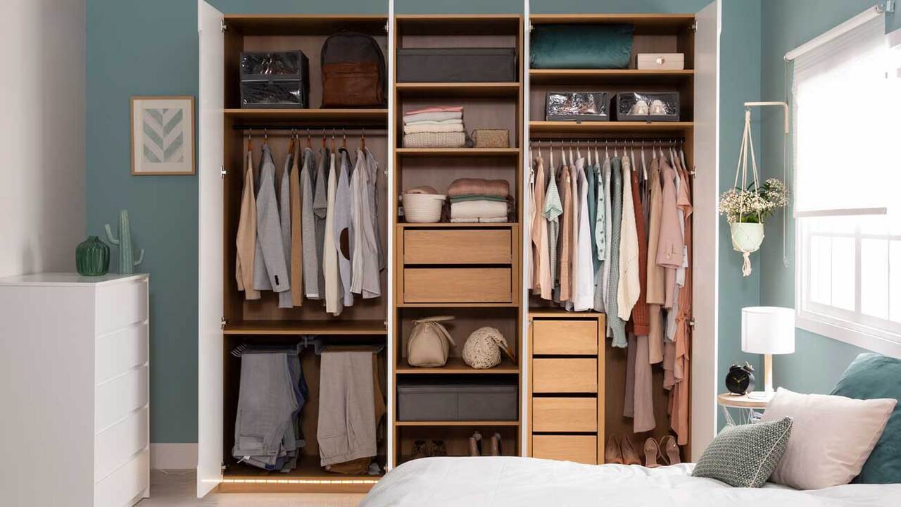 Consejo almacenamiento ropa en armarios